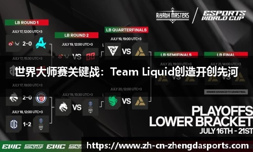 世界大师赛关键战：Team Liquid创造开创先河